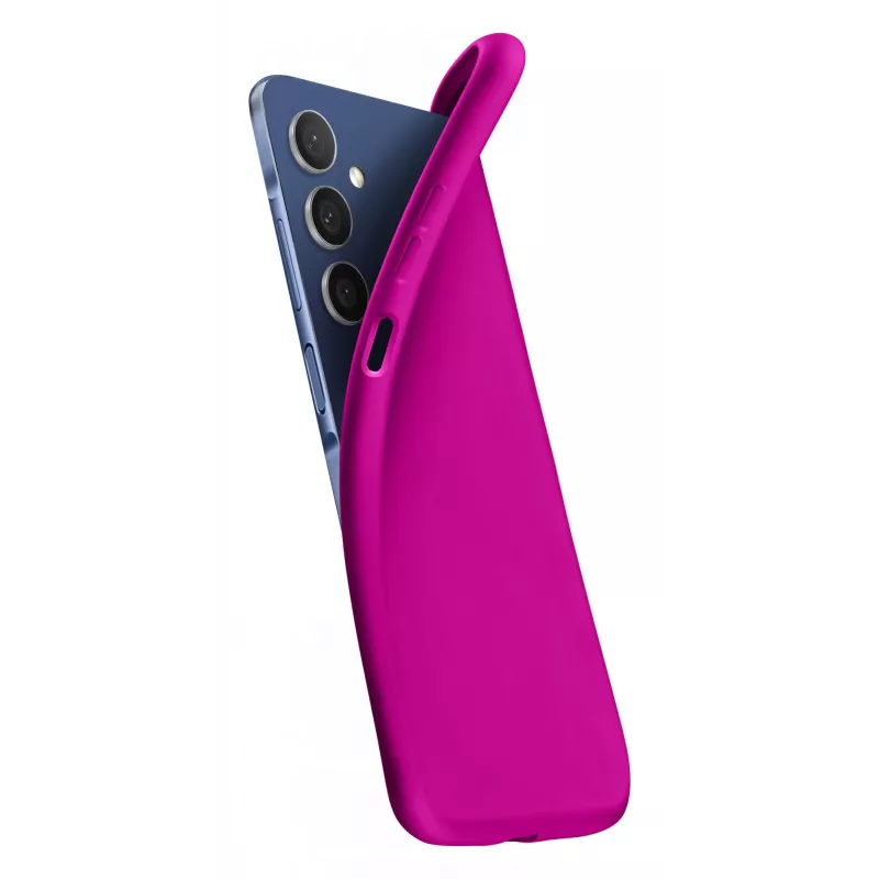“Cellularline Chroma” - “Samsung Galaxy A26” spalvingas minkštos gumos dėklas, Apvalkalas, “Samsung”, “Galaxy A26”, 16,8 cm (6,6 col.), Rožinė