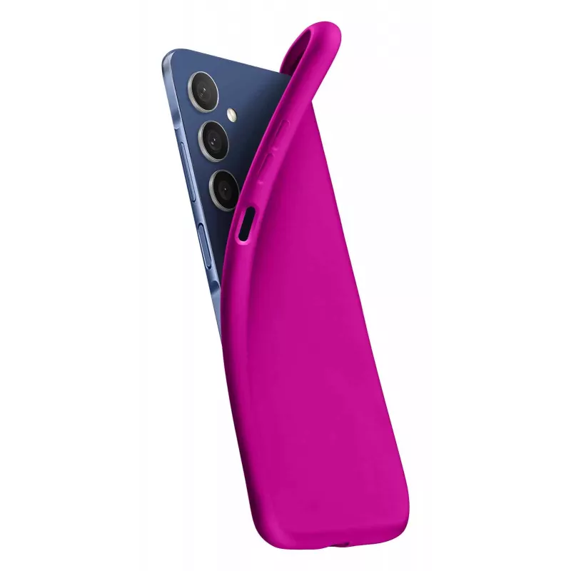 “Cellularline Chroma” - “Samsung Galaxy A26” spalvingas minkštos gumos dėklas, Apvalkalas, “Samsung”, “Galaxy A26”, 16,8 cm (6,6 col.), Rožinė