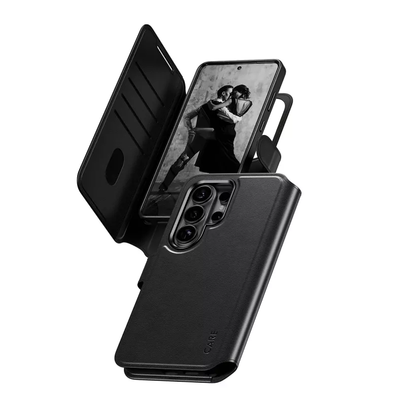 PanzerGlass CARE™ by ® Tango 2-in-1 dėklas-piniginė su Qi Samsung Galaxy S26 Ultra