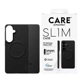Apsauginis PanzerGlass CARE SL1M dėklas Samsung Galaxy S26+, juodas (CR06231)