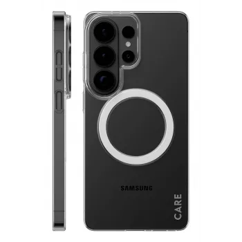Telefono dėklas PanzerGlass CARE™ SL1M permatomas su Qi, skirtas Samsung Galaxy S26 Ultra (6.9 col.)
