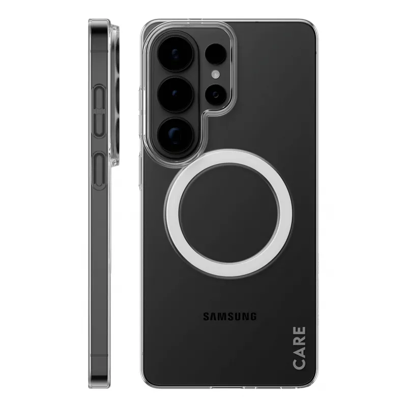 Telefono dėklas PanzerGlass CARE™ SL1M permatomas su Qi, skirtas Samsung Galaxy S26 Ultra (6.9 col.)