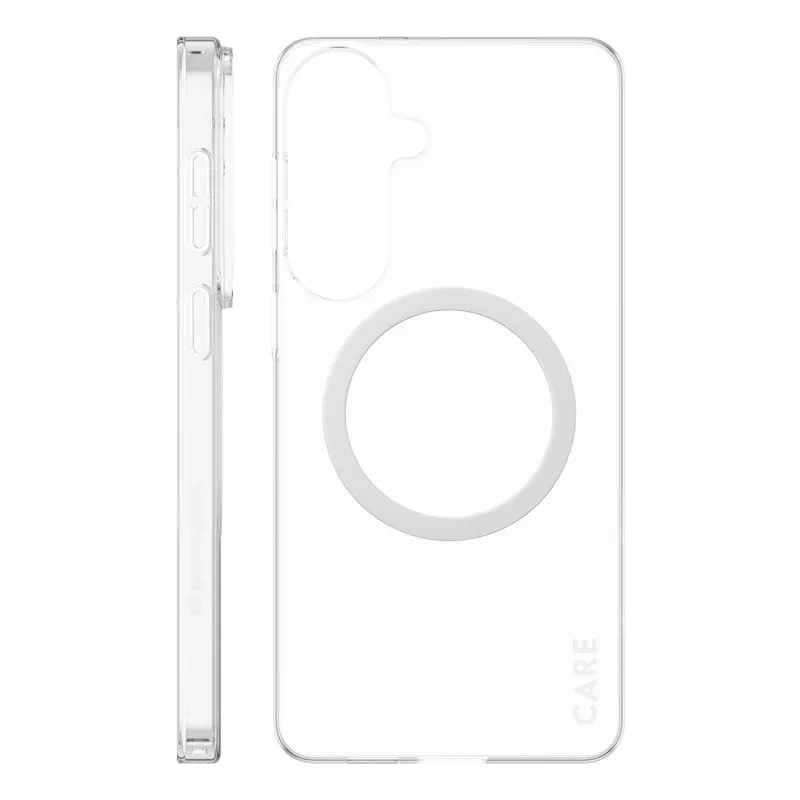 PanzerGlass CARE™ SL1M skaidrus apsauginis dėklas su Qi, skirtas Samsung Galaxy S26+ (6,7 colio)
