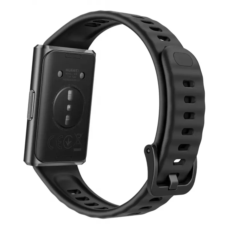 Apysluosčių aktyvumo sekiklis HUAWEI Band 11 Pro su 1,62 colio AMOLED ekranu, optiniu širdies ritmo jutikliu, 14 dienų baterija, Juoda