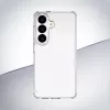 Cellularline Clear Protect - Galaxy S26 kietas dėklas su guminiais kraštais
