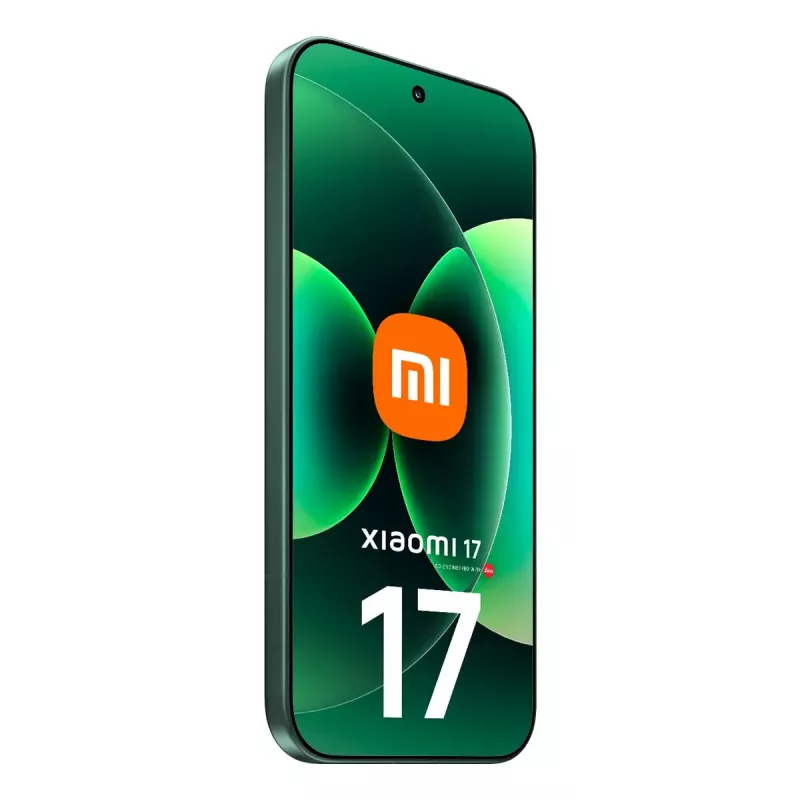 Išmanusis telefonas „Xiaomi 17“ – 6,3 colio (16 cm) ekranas, „Snapdragon 8 Elite Gen 5“, 12 GB RAM, 512 GB atminties, 6330 mAh, žalia