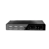 Lindy 2 prievadų HDMI 4K60, USB 2.0 ir garso KVM jungiklis, 4096 x 2160 pikselių, 4K Ultra HD, juodas