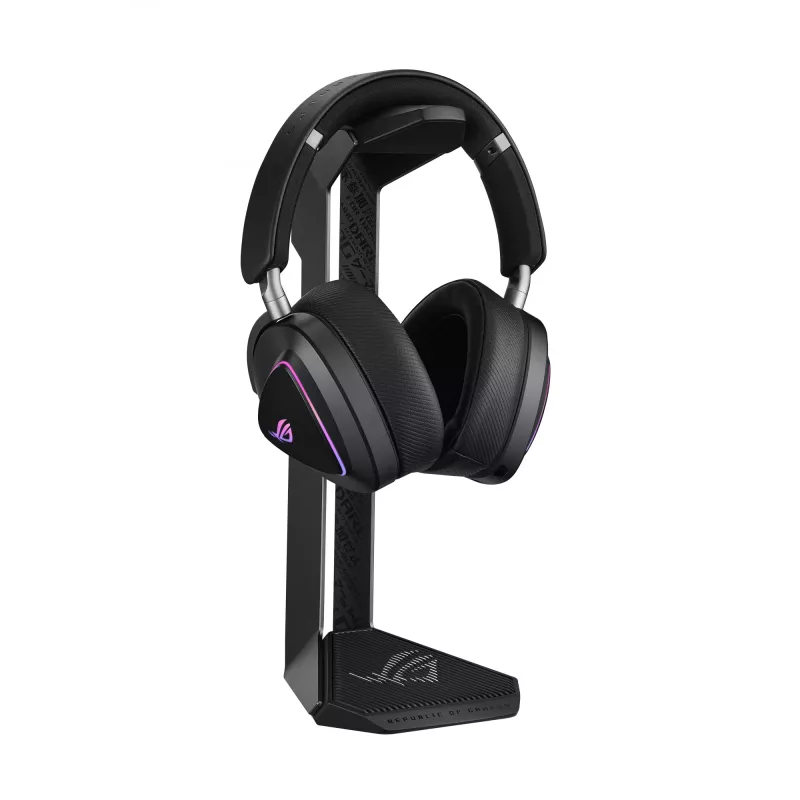 Ausinių stovas ASUS ROG Throne II Core — juodas, 620 g