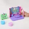 Gabby's Dollhouse, „Groovy Music Room“ su Daniel James Catnip figūrėle, 2 priedais, 2 baldais ir 2 siuntomis, žaislai vaikams nuo 3 metų