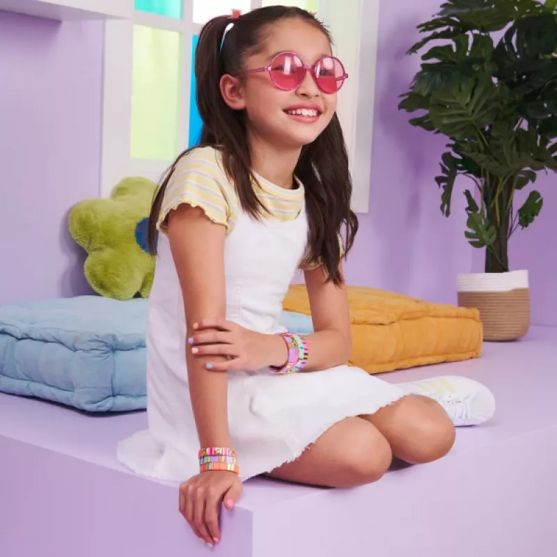 Cool Maker, PopStyle apyrankių gamybos rinkinys su 170 karoliukų, pagaminkite ir perdarykite 10 (pakuotė gali skirtis), meno ir amatų žaislai vaikams nuo 7 metų