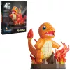 4D Build , Pokémon Charmander 3D modelio rinkinys, Pokémon figūrėlė, Kanto pirmojo partnerio kolekcija, stalo dekoras, 241 dalis, amžius 12+