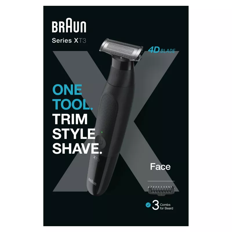 Braun XT3100 Juoda Nickel-Metal Hydride (NiMH)