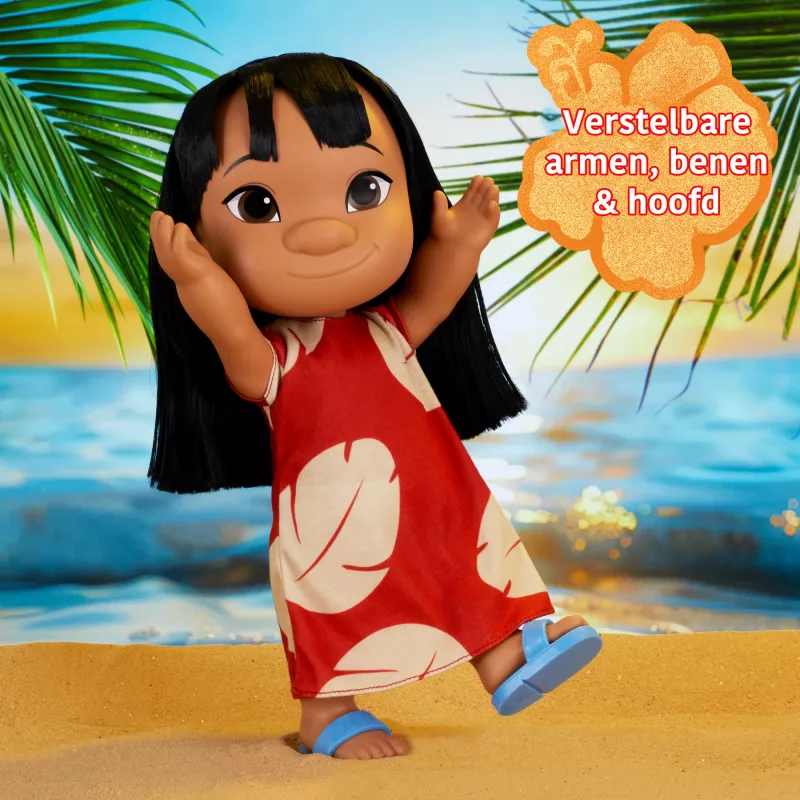 Just Play Disney Lilo & Stitch, mados lėlė, Moteriška, 3 m., Berniukui/Mergaitei, 350 mm, Įvairiaspalvė
