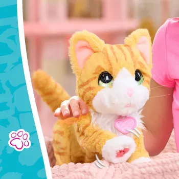 Just Play FurReal Bella, žaislinė katė, 4 m., interaktyvi, AA, baterijos įdėtos