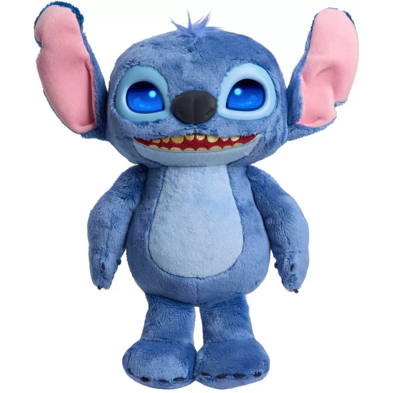 Just Play Disney Stitch - Many Moods Stitch, Personažas, 3 m., Interaktyvus, Skleidžia garsą, AA