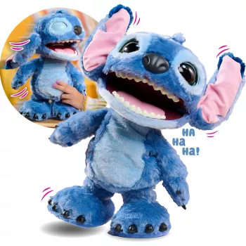 Just Play Disney Stitch - Ultimate Stitch, Character, 3 yr(s), Interactive, Sounding, AA, Batteries included