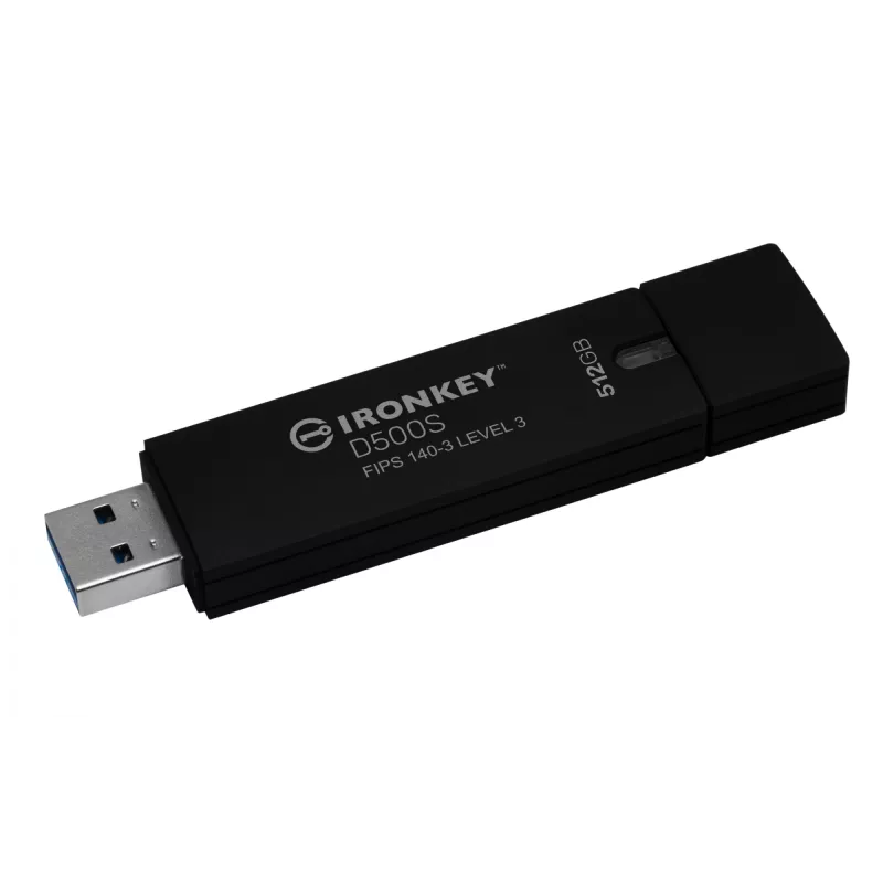 Kingston Technology IronKey 512 GB D500S FIPS 140-3 3 lyg. AES-256