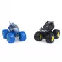 Monster Jam, oficialūs Batman prieš Megalodoną lieti metaliniai monstrų sunkvežimiai, mastelis 1:64, žaislai berniukams nuo 3 metų