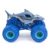 Monster Jam, oficialūs Batman prieš Megalodoną lieti metaliniai monstrų sunkvežimiai, mastelis 1:64, žaislai berniukams nuo 3 metų