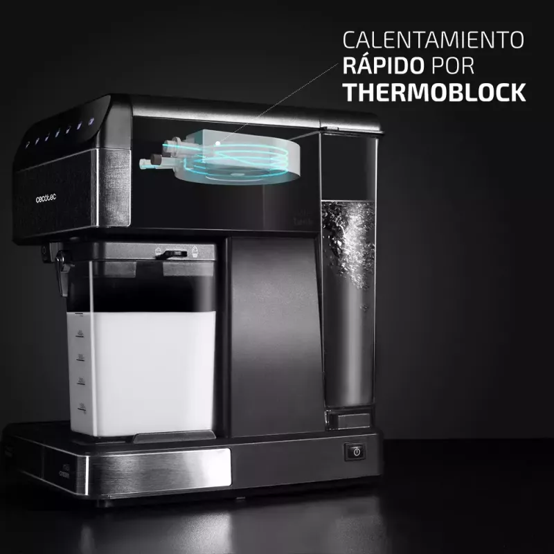 Espreso aparatas CECOTEC Power Instant-ccino 20 Touch — visiškai automatinis, 1,4 l vandens talpa, 2 puodeliams, 1350 W