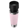 EMSA Travel Mug Waves Grande 500 ml rausvas, nerūdijantis plienas