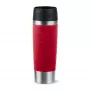 Kelioninis puodelis EMSA Travel Mug Classic N2022200 500 ml juoda, raudona, nerūdijantis plienas