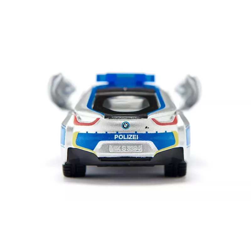 Siku BMW i8 Police policijos automobilio modelis, jau surinktas, 1:50