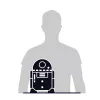 4D Build, Star Wars R2-D2 kortelių modelio rinkinys 201 vnt. | Star Wars žaislai, stalo dekoras | Statybos žaislai | 3D modelių rinkiniai suaugusiems ir paaugliams nuo 12 metų