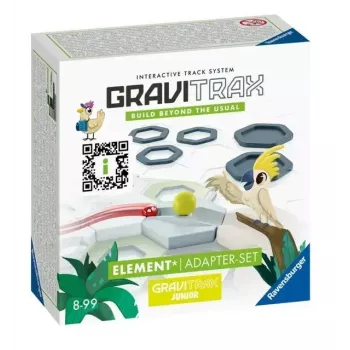 Išplėtimo adapterių rinkinys Ravensburger GraviTrax 27532 takelio statybai