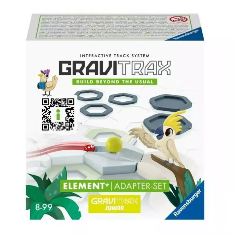 Išplėtimo adapterių rinkinys Ravensburger GraviTrax 27532 takelio statybai
