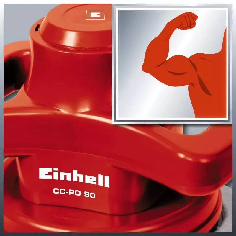 Automobilinis poliruoklis Einhell CC-PO 90 90 W 2400 RPM