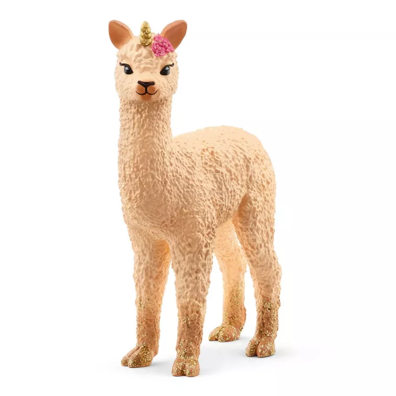 Figure Schleich BAYALA Llama Unicorn Foal, ruda, nuo 5 metų