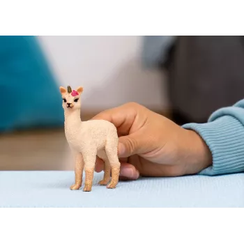 Figure Schleich BAYALA Llama Unicorn Foal, ruda, nuo 5 metų