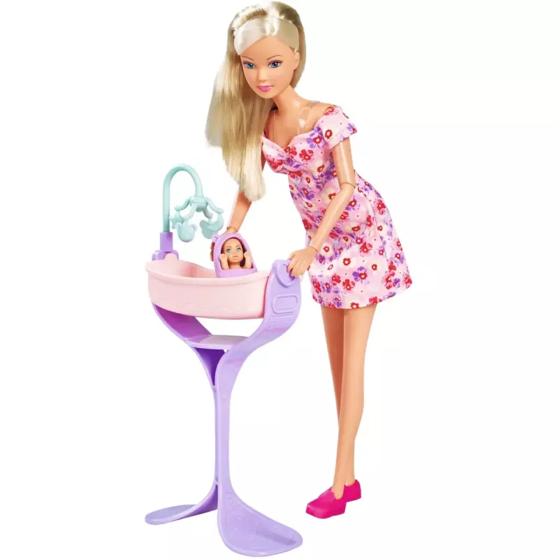 Lėlė Simba‑Dickie Steffi LOVE Hello Baby 12 colių (105733680)