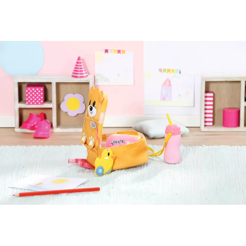 BABY born darželio kuprinės rinkinys lėlės kuprinė