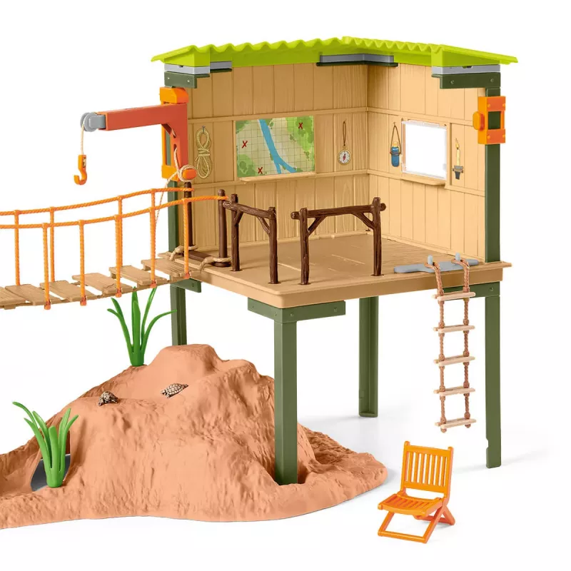 Zoo schleich WILD LIFE Ranger Adventure Station Daugiaspalvė 3-8 metų