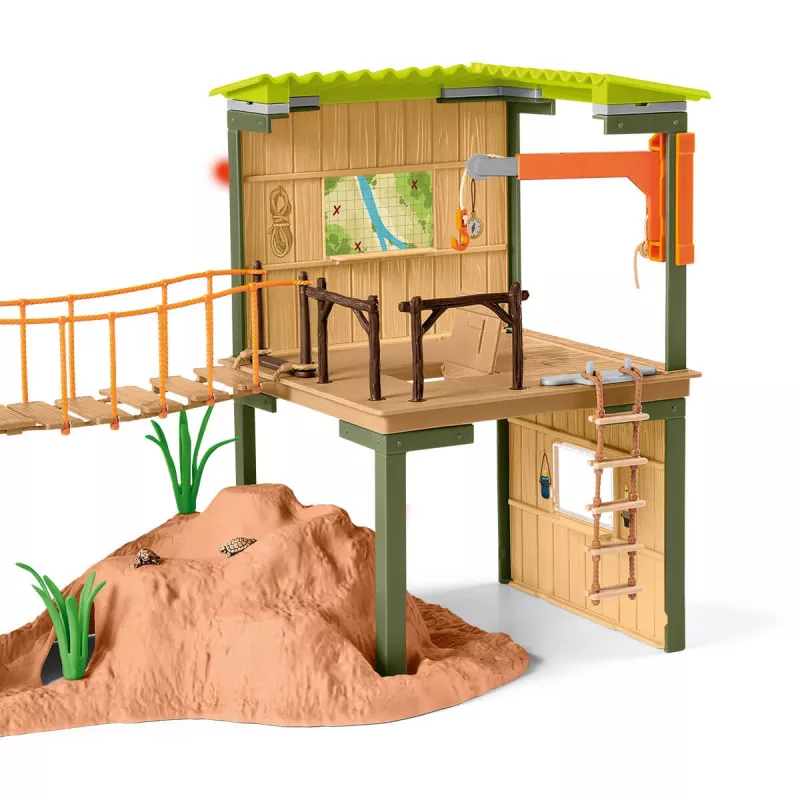 Zoo schleich WILD LIFE Ranger Adventure Station Daugiaspalvė 3-8 metų