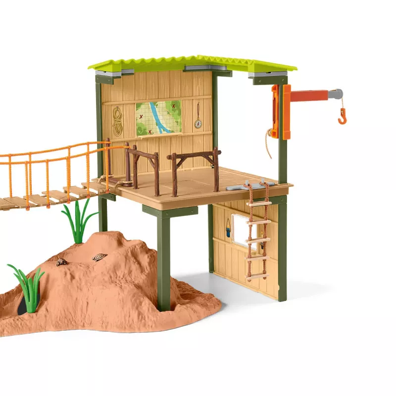 Zoo schleich WILD LIFE Ranger Adventure Station Daugiaspalvė 3-8 metų