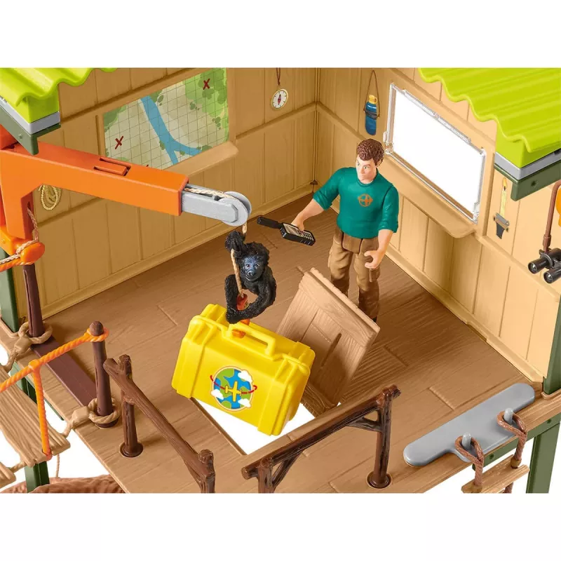 Zoo schleich WILD LIFE Ranger Adventure Station Daugiaspalvė 3-8 metų