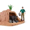 Zoo schleich WILD LIFE Ranger Adventure Station Daugiaspalvė 3-8 metų