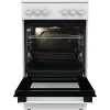 Gorenje GEC5A21WG laisvai pastatoma viryklė Elektrinė Keraminė kaitlentė Balta