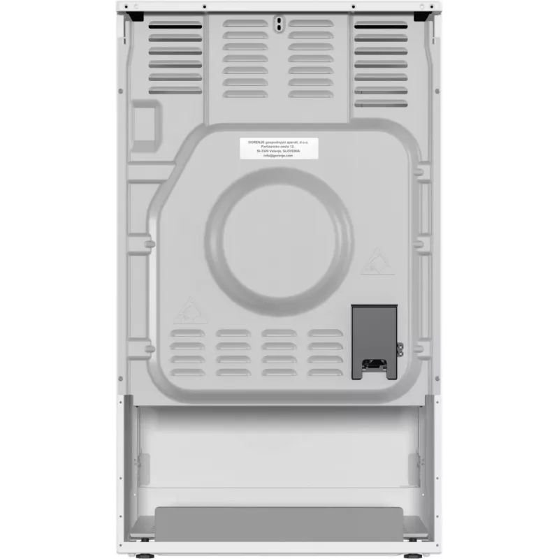 Gorenje GEC5A21WG laisvai pastatoma viryklė Elektrinė Keraminė kaitlentė Balta