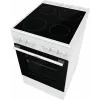 Gorenje GEC5A21WG laisvai pastatoma viryklė Elektrinė Keraminė kaitlentė Balta