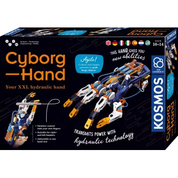 Kosmos Cyborg-Hand, inžinerinis rinkinys, Inžinerija, 10 m., Juoda