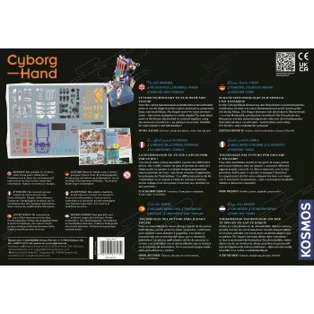Kosmos Cyborg-Hand, inžinerinis rinkinys, Inžinerija, 10 m., Juoda