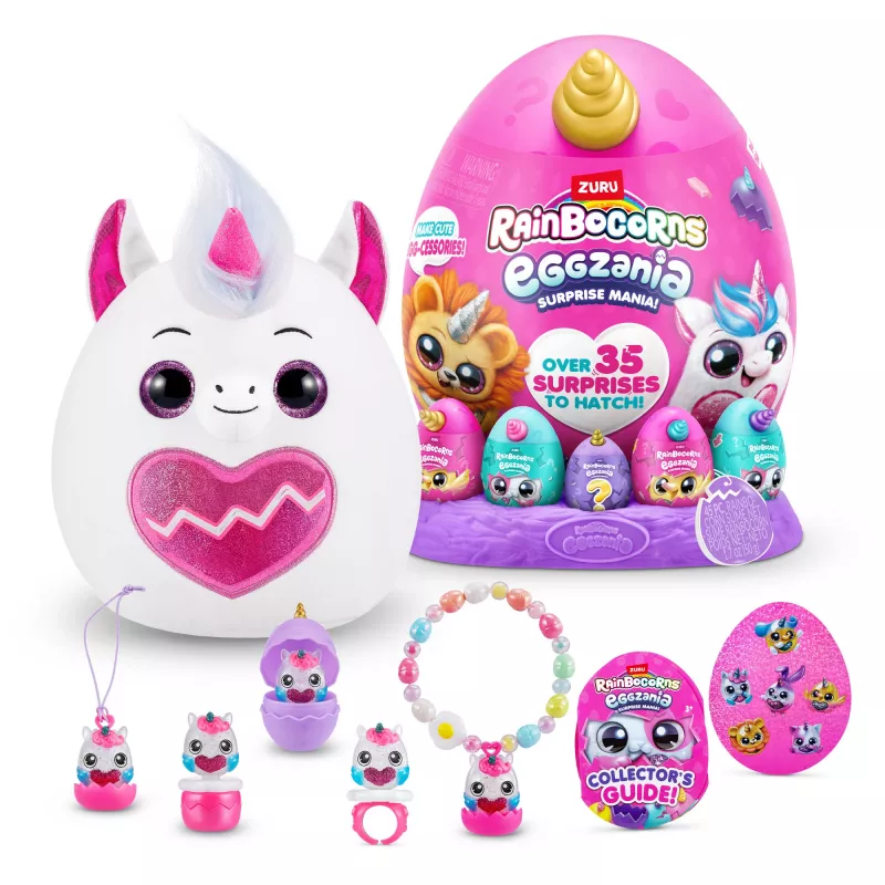 Žaislinė figūrėlė Zuru Rainbocorns Eggzania Surprise Series 1 — asorti kolekcinė figūrėlė (vienas vienetas)