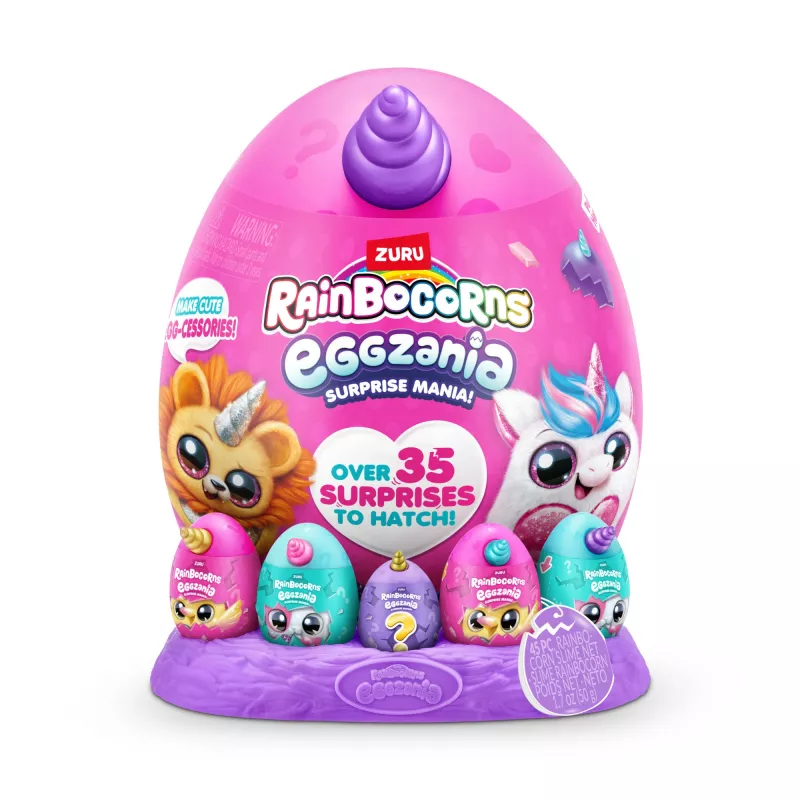 Žaislinė figūrėlė Zuru Rainbocorns Eggzania Surprise Series 1 — asorti kolekcinė figūrėlė (vienas vienetas)