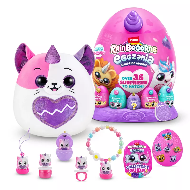 Žaislinė figūrėlė Zuru Rainbocorns Eggzania Surprise Series 1 — asorti kolekcinė figūrėlė (vienas vienetas)