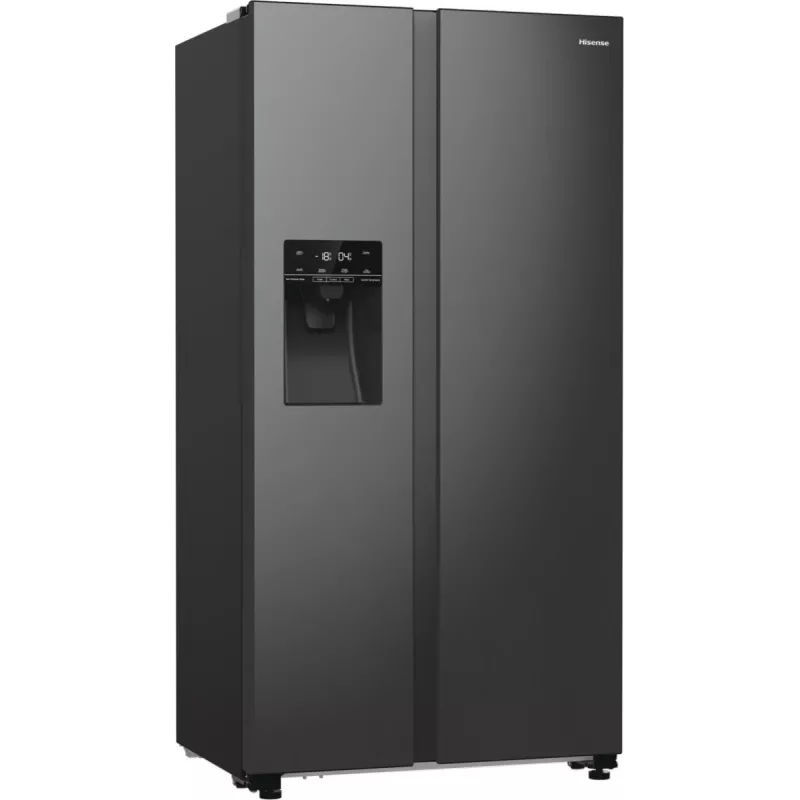 Hisense RS5P535NTFE šaldytuvas-šaldiklis su atskiromis durelėmis Laisvai pastatomas 566 l juodas
