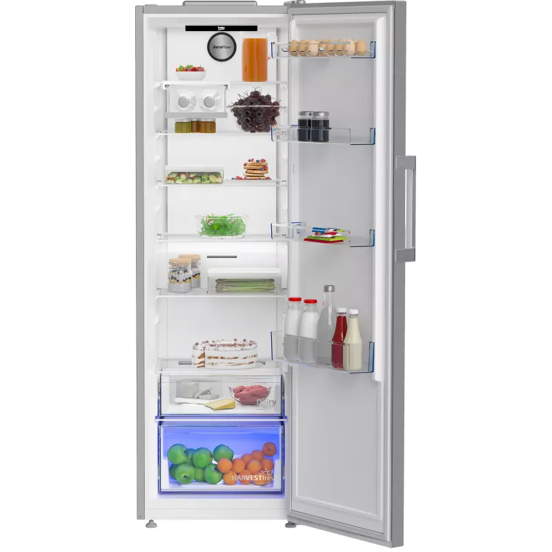 Beko B3RMLNE444HXB šaldytuvas Laisvai pastatomas 365 L Nerūdijantis plienas